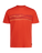 Men's Long White Cloud Organic Cotton T-shirt - Hut Orange