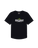 Women's Solid Organic Cotton T-Shirt - Black Stingray