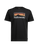 Men's Kathmandu Logo 70's Organic Cotton T-shirt - Black