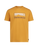 Men's Kathmandu Logo 70's Organic Cotton T-shirt - Mustard Yellow