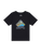 Kids' Christchurch Organic Cotton T-shirt - Black Stingray