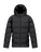 Kids Epiq Down Hooded Jacket - Black Stingray