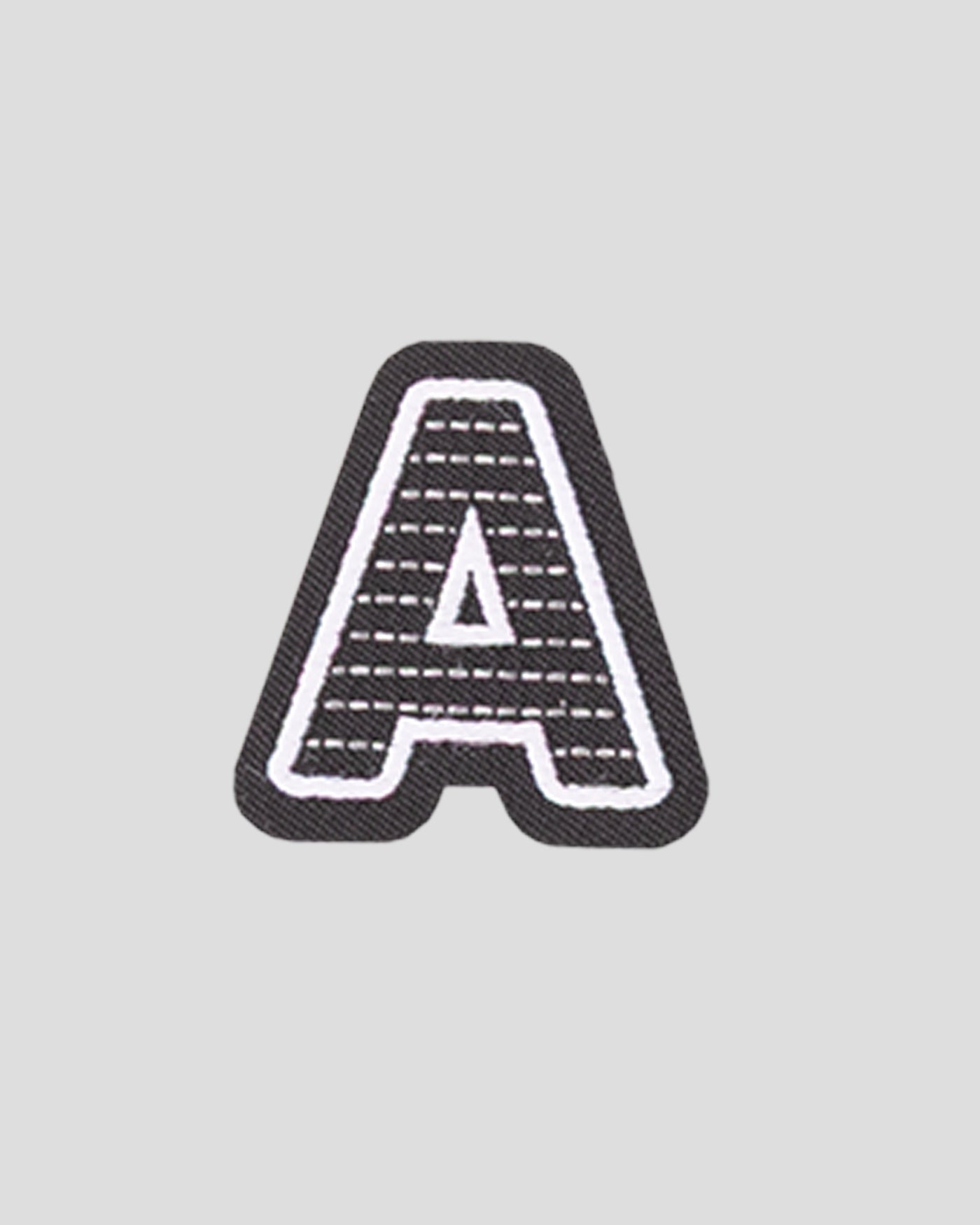 Trailhead Badge - Letters - Black