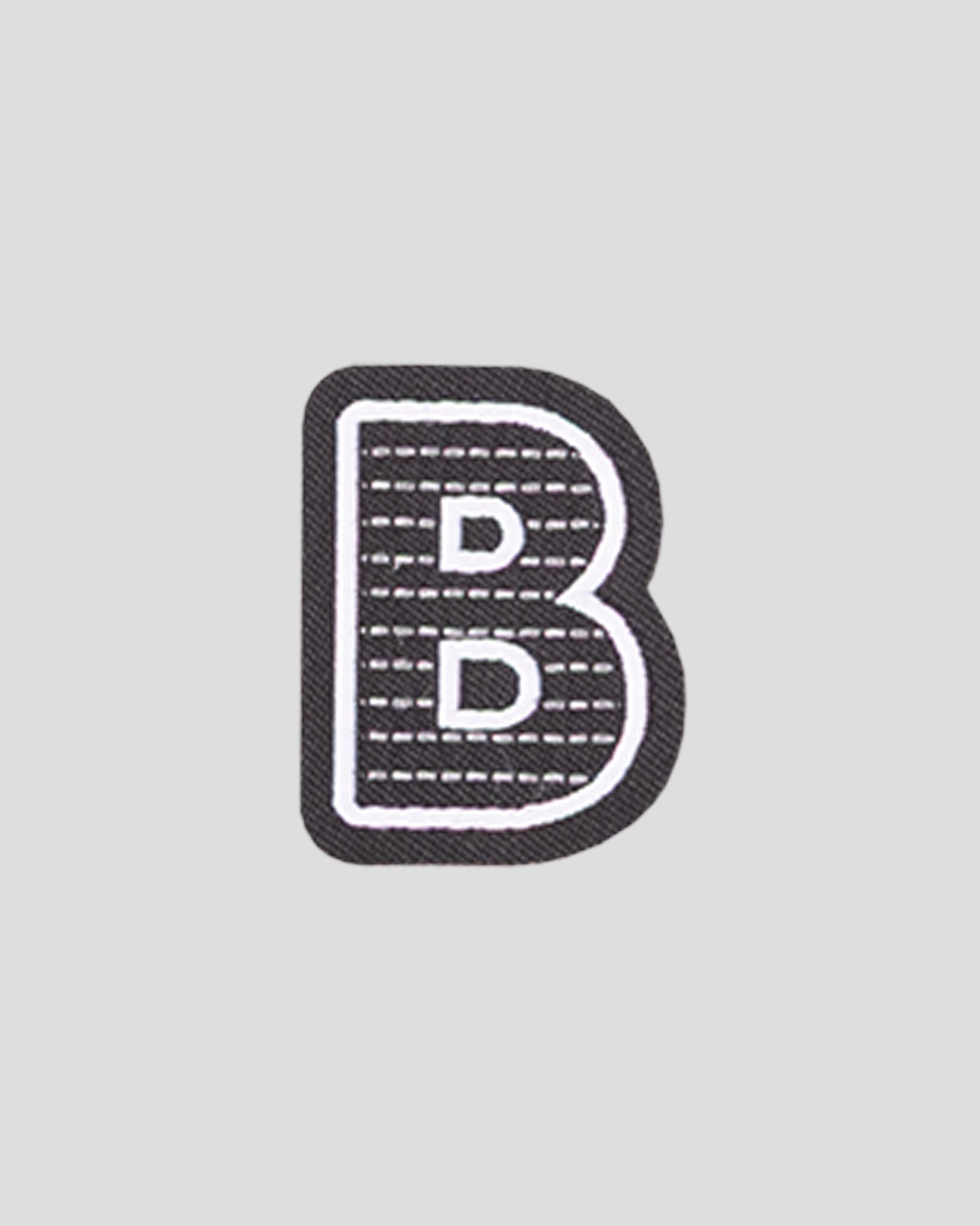 Trailhead Badge - Letters - Black