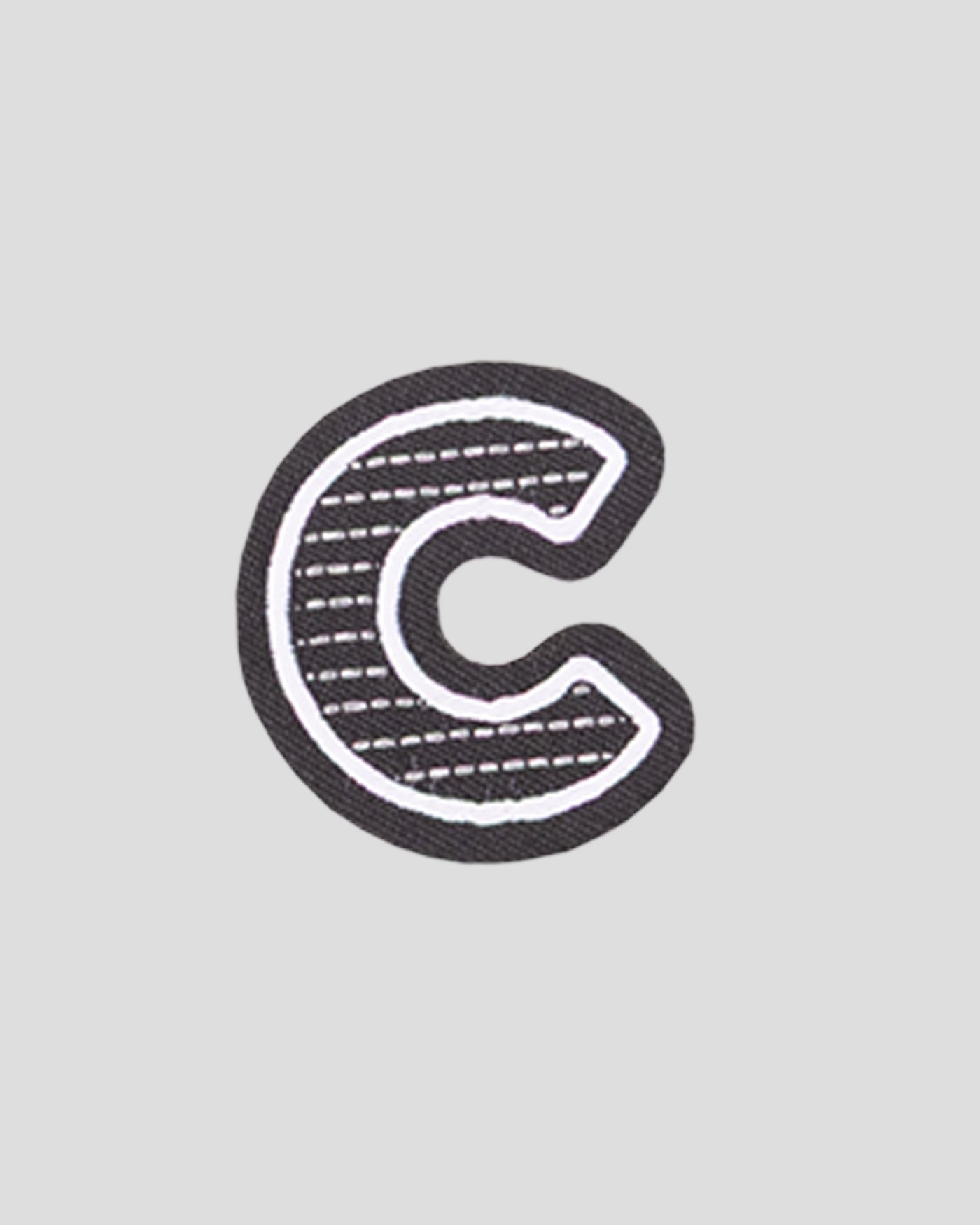 Trailhead Badge - Letters - Black