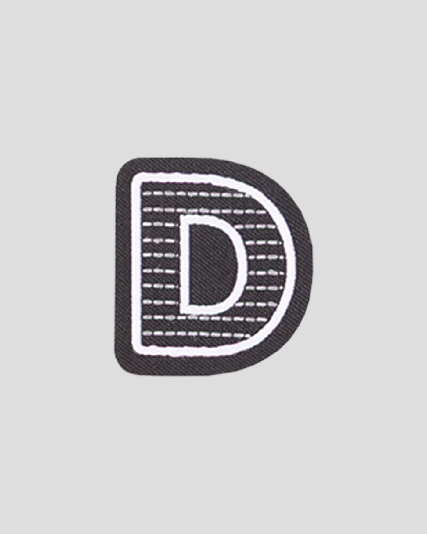 Trailhead Badge - Letters - Black